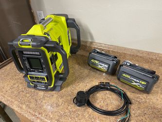 RYOBI 40V 1800-Watt Power Station Kit Bundle