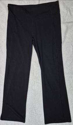 All in Motion Women XL Black Flare Athletic Pants with Pockets