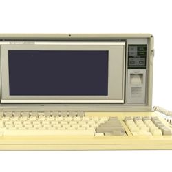 Vintage Sharp PC 7100 Transportable Computer