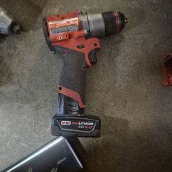Milwaukee Drill  And Battery 