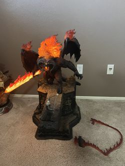 Prime 1 Balrog Vs Gandalf Exclusive Diorama Nt. Sideshow/hulk/lord Of The Rings