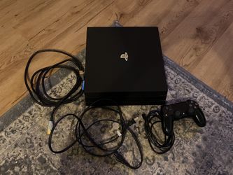 PS4 Pro And Controller