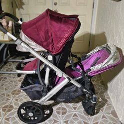 Vista convertible tandem stroller