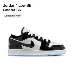 Jordan 1 Low Concord