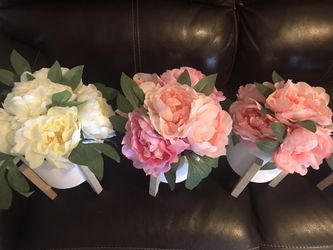 Pink & Yellow / 6 Bouquets / New