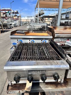 American Charbroiler 24” natural gas
