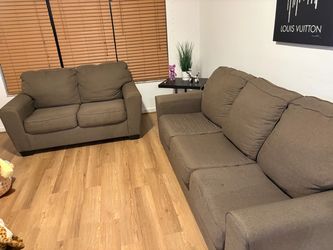 Couch and Love Seat Set