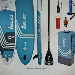 Zray 10’10” X-Rider Deluxe X2 SUP Paddle Board Kit