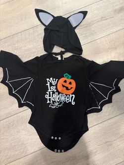 My 1st Halloween Baby Bat Costume