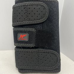 Hurmoya Elbow Brace Support for Tendonitis Pain Relief, Breathable Material, 2 Removable Metal Splints, Large