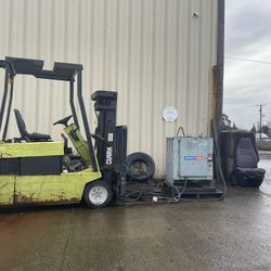 Clark Electric Forklift