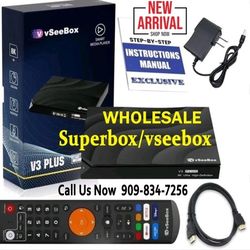 VSEEBOX V3 PLUS - BRAND NEW  - AUTHORIZED DEALER  - 1 YEAR WARRANTY 
