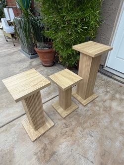 pillars / plant stand / party decoration
