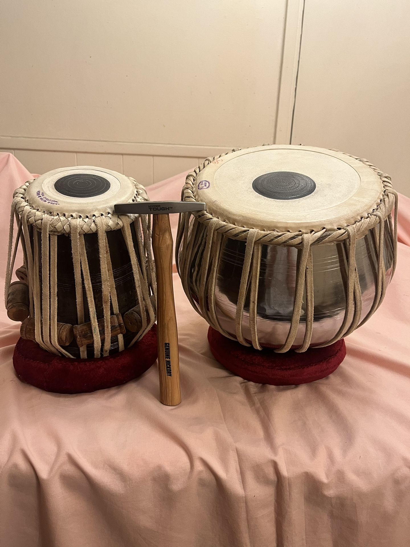 Tabla Drum Set paired