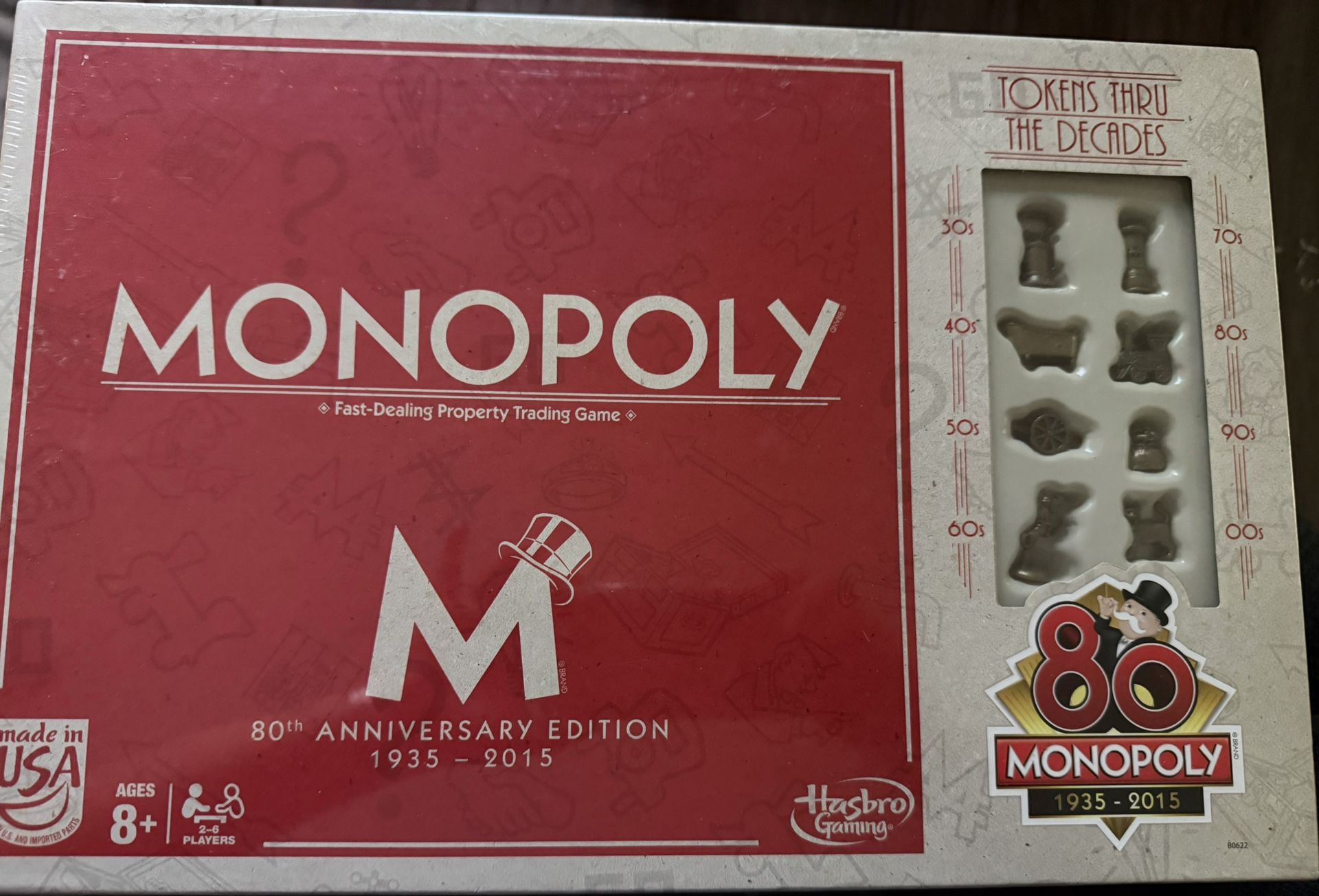 Collectibles Edition 80th Anniversary Monopoly