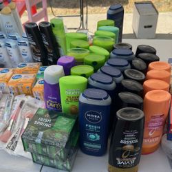 Soap , Toothpaste & Deodorant 