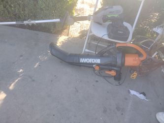 EGO Weed Eater With Charger And Blow Worx