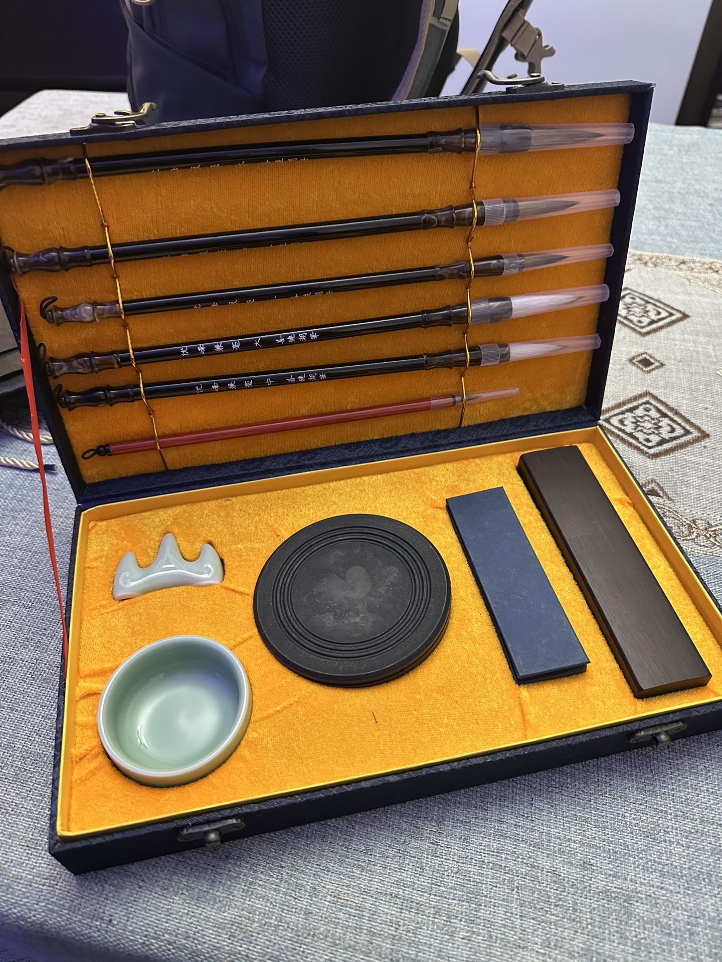 Chinese Calligraphy Brushes Set