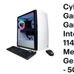 CyberPowerPC - Gamer Xtreme Gaming Desktop - Intel Core i5- 11400F - 16GB Memory - NVIDIA GeForce RTX 2060 - 500GB SSD - White