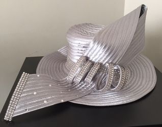 GMI Silver Rhinestone Hat