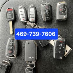 Car Key's, Remotes And Key Fobs 🔑