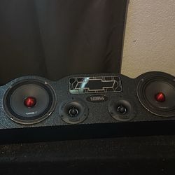 Ds18 Tweeters And 6.5. And Speaker Rack 
