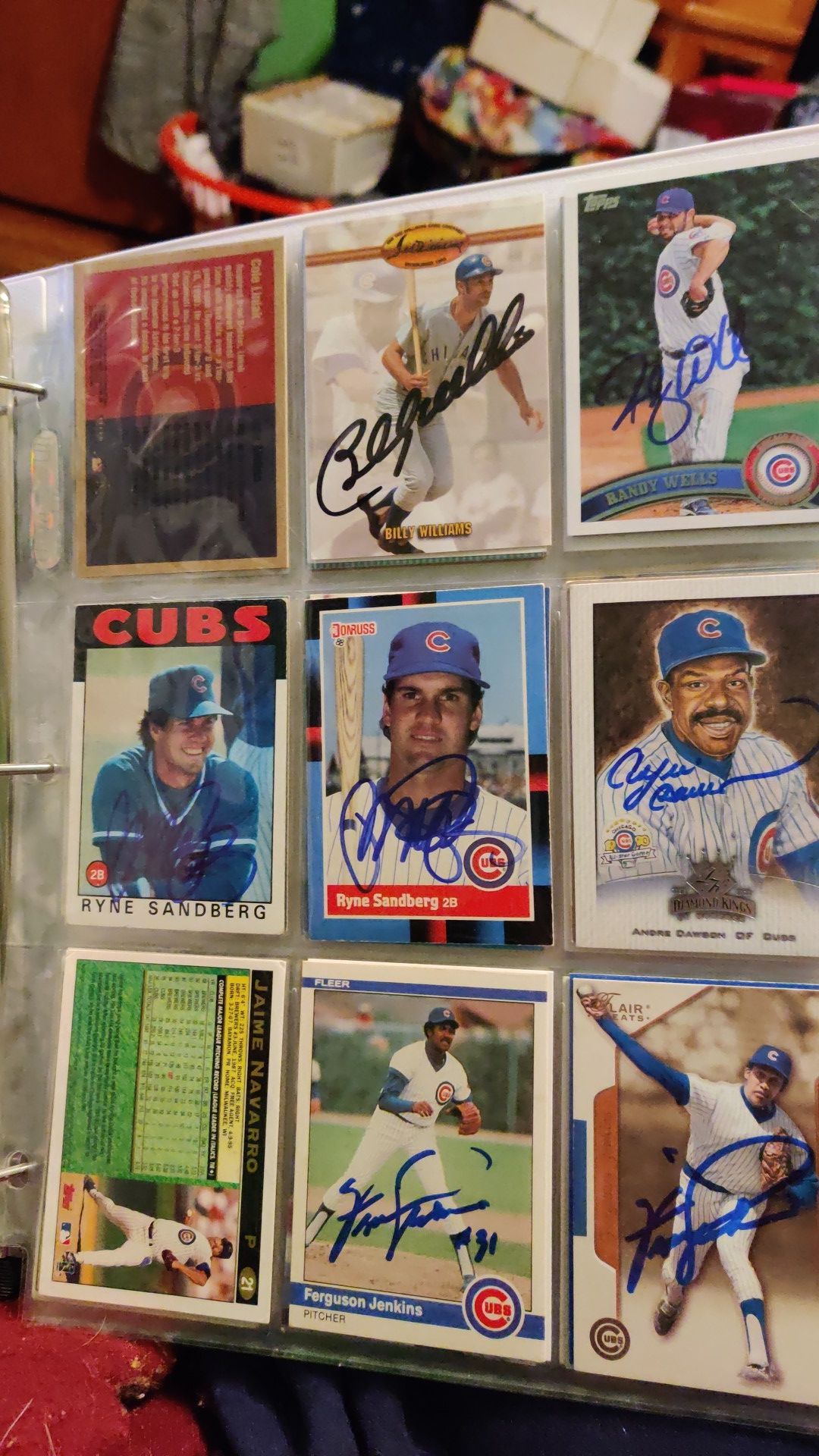 Chicago Cubs autographs