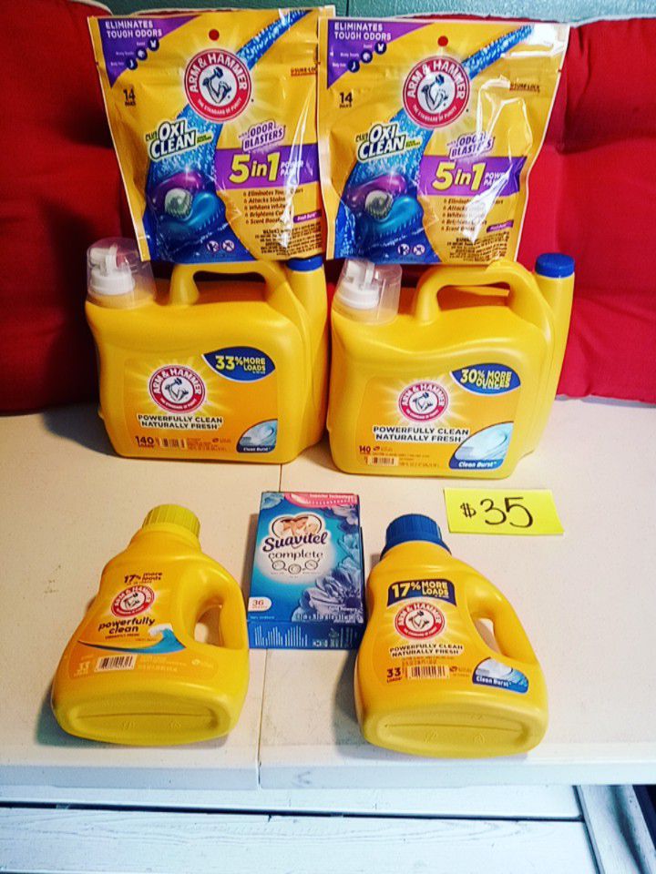 Laundry Care Bundle Arm And Hammer.. Annaville Area Location 