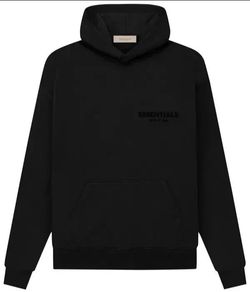Essentials Black Hoodie