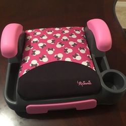 Minnie mouse booster seat