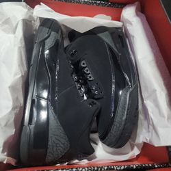 Jordan 3 Retro Black Cats 11.5 