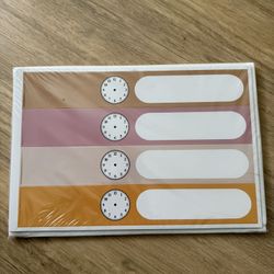 Daily Schedule Pocket Chart for Kids Management, 13+1 Pockets with 30 Cards Visual Time Reusable Dry-Eraser Schedule, Teacher Supplies for Boho Classr