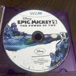 Disney Epic Mickey 2: The Power of Two (Nintendo Wii U, 2012) 