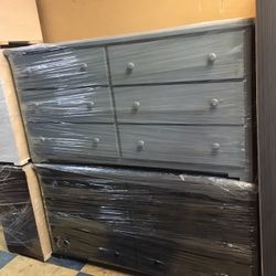 Dresser 6 Drawers In Any Color New Solid Wood
