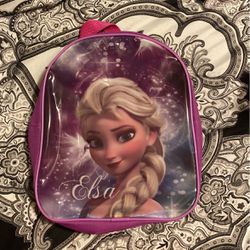 Brand New Kids Elsa Backpack 