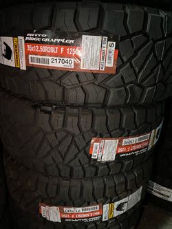 35x12.50R20LT NITTO RIDGE GRAPPLER