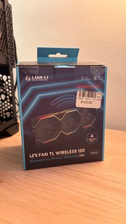 Lian li TL wireless 120 fans in black