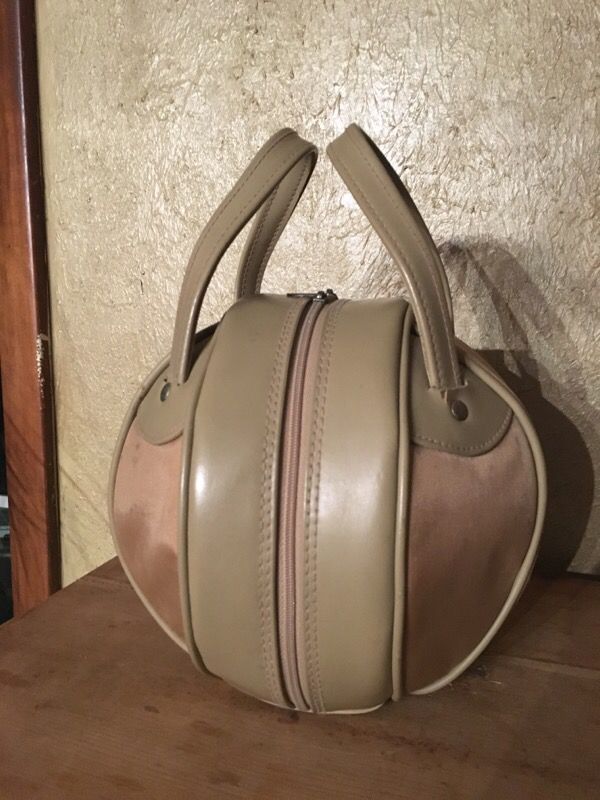 Cool Vintage Bowling Ball Bag Repurpose As Purse for Sale in