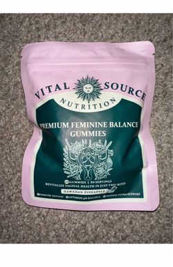 Vital Source Nutrition Feminine Balance Gummies