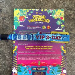 Beyond Wonderland VIP 2 Day. 