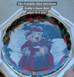 Franklin Mint Heirloom Plates