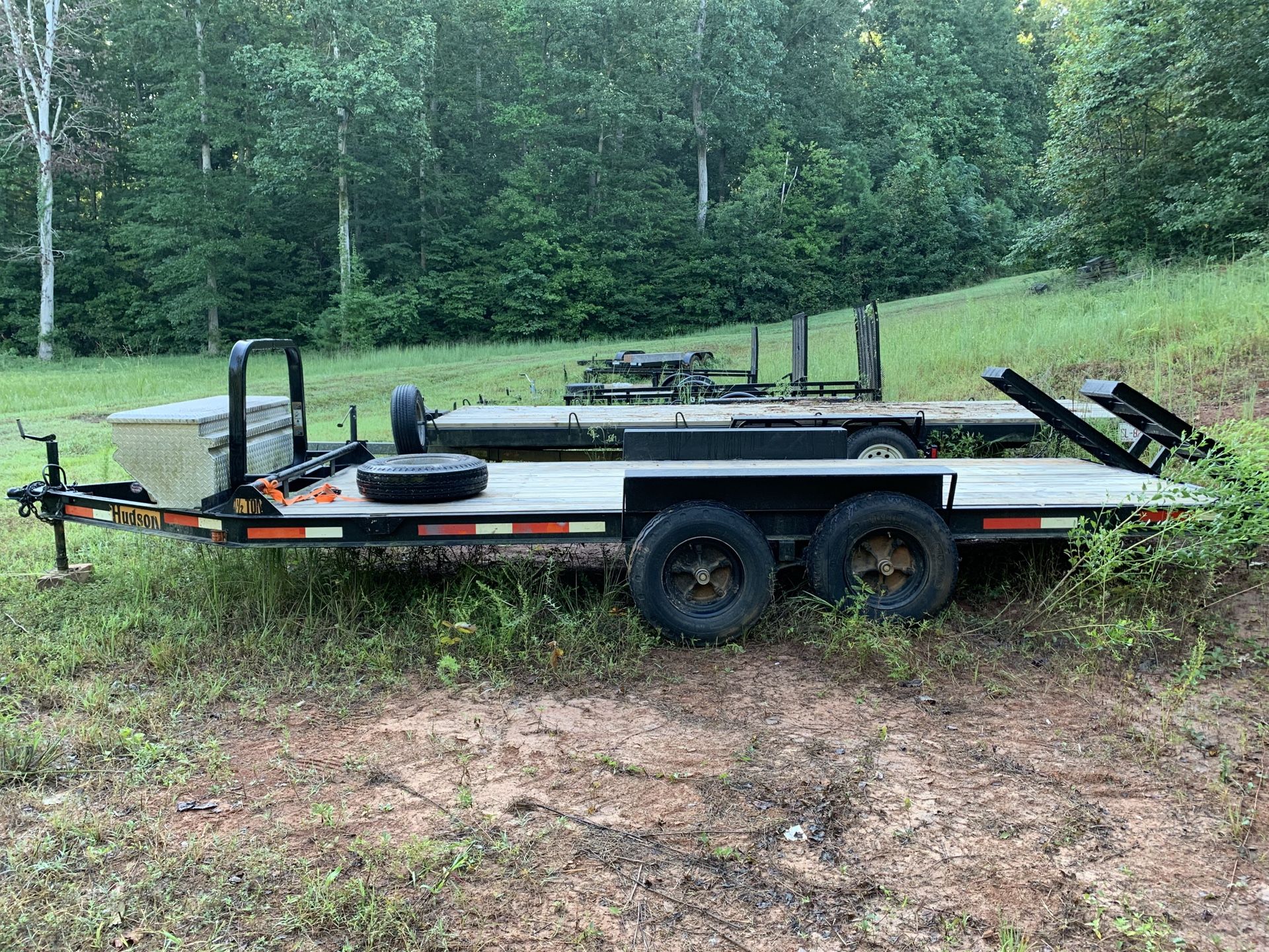 Trailer, 2004 Hudson 4.5 ton 16 feet long.