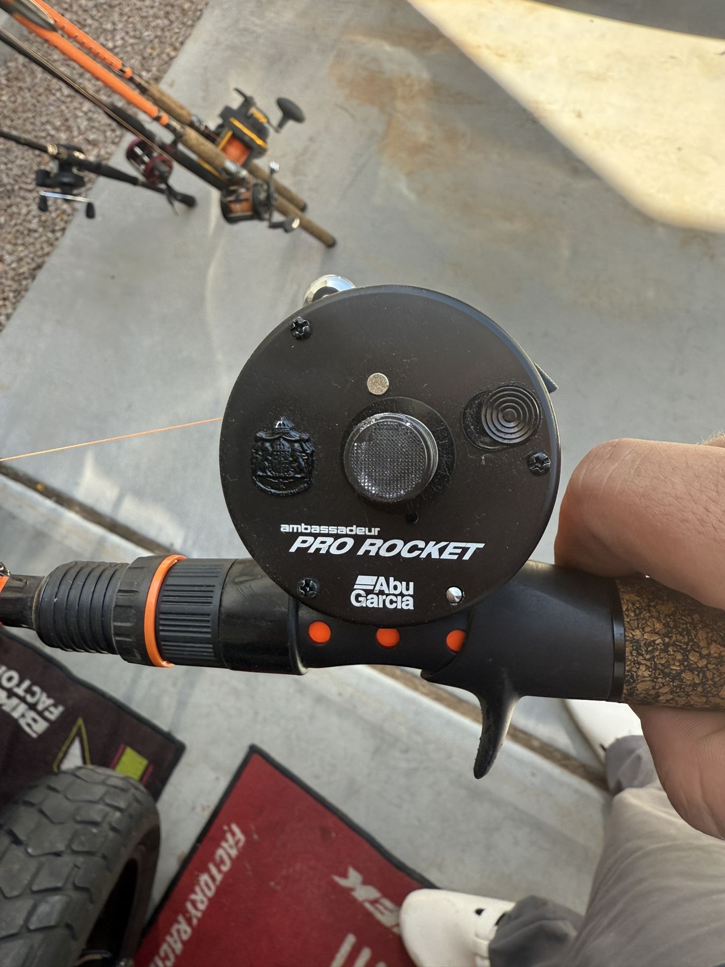 Abu Garcia Fishing Reel Pro Rocket Black Edition