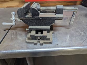 4" cross slide vise