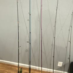Fishing Poles Read Description Sold As Is 