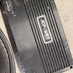 Subwoofer amp 4000 watt mono block amplifier