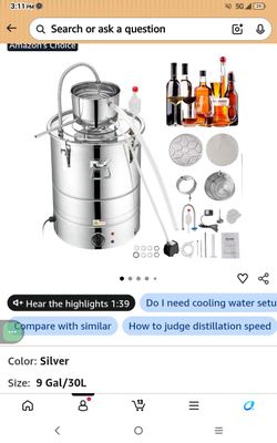 Vervor electric alcohol distiller