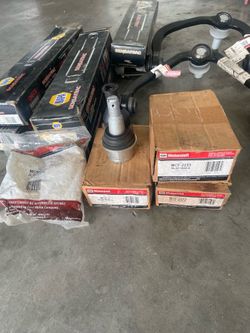 Control arms , ball Joints, Sensatrac shocks, tie rod end
