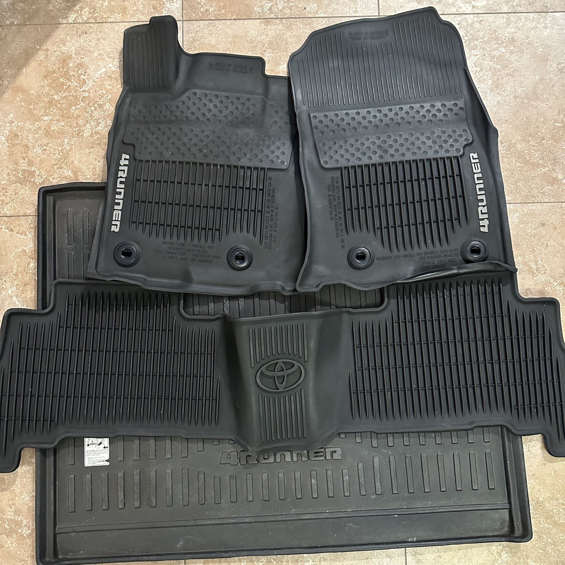 Toyota 4Runner OEM All Weather Mats