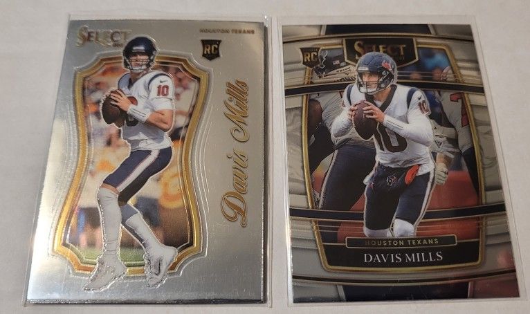 Davis Mills ROOKIES CHROMES SELECT 